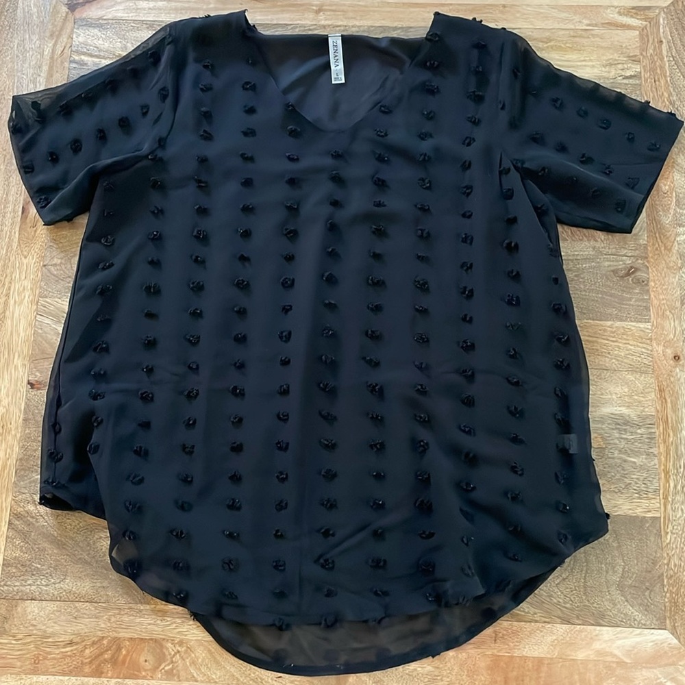 Women’s Short Sleeve Textured Top
